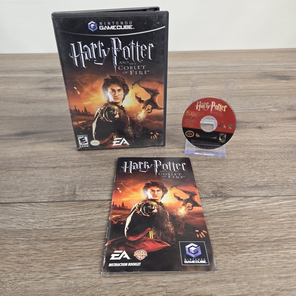 Harry Potter and the Goblet of Fire (Nintendo GameCube) CIB Complete Tested